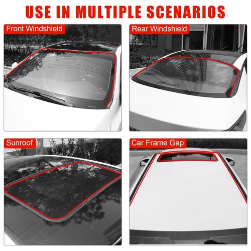 23Ft Car Sunroof Seal Car Windshield Seal Strip Universal Windshield Weather ... - Picture 3 of 6