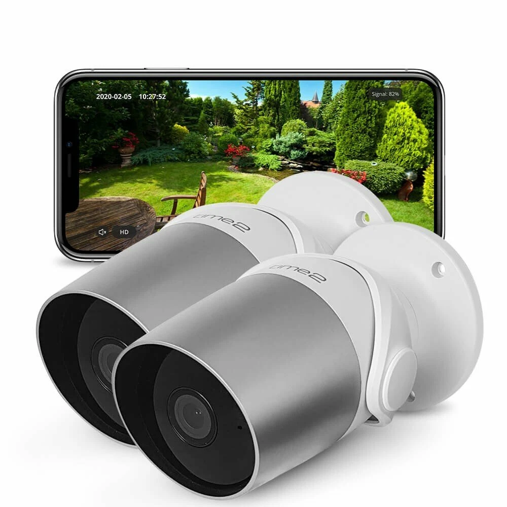 TWIN PACK time2 1080p Wireless Security WiFi Camera Outdoor Home