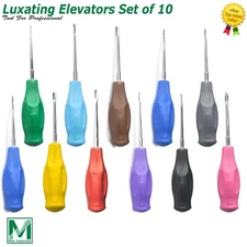 Root Extracting Extraction Kit Dental Luxating Elevators PDL Periotome Luxation