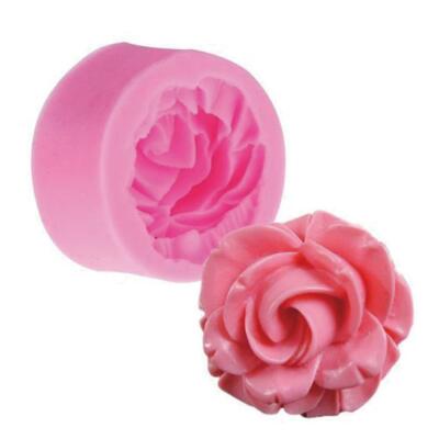 Silicone 3D Rose Flower Fondant Cake Chocolate Sugarcraft Mold ъв G4Y2 I5P8
