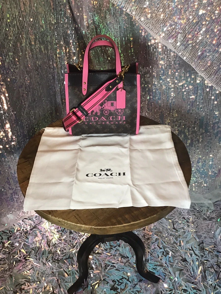 Coach field tote 22 petunia Clearance