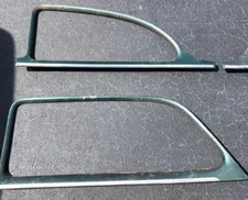 1949-51 Chevrolet Inner Window Garnish Green Molding, OEM