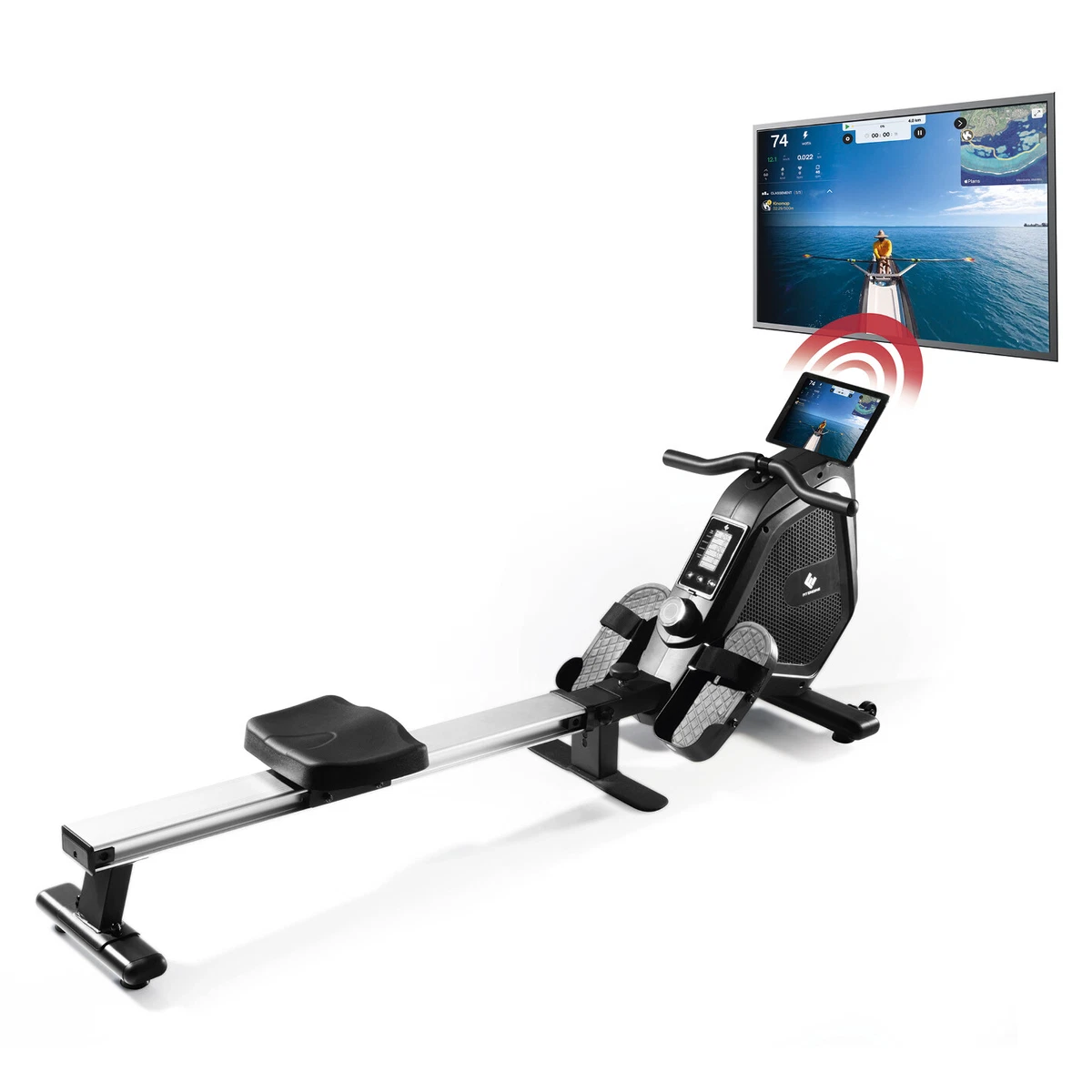 FitEngine Ruderger t mit Magnetwiderstand Heimtrainer