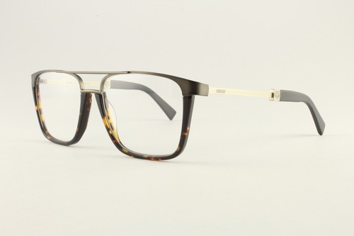 Rare Authentic Kenzo KZ 4230 C01 Tortoise Gray 54mm Glasses Frames RX-able - Picture 2 of 5