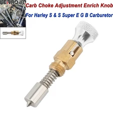 Carburetor Enricher Choke Adjustment Knob for S&S Shorty Super E G B Harley