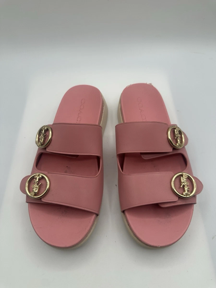 Coach Pink Sandals for Women for sale | eBay display picture 1