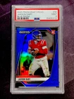2025 Prizm Draft Picks #90 JAXSON DART RC BLUE PRIZM #d 4/249 PSA 9 MINT