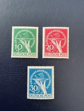 BERLIN 1949 "W&auml;hrungsgech&auml;digte" MiNr. 68 - 70 ** postfrisch gepr. Schlegel bpp