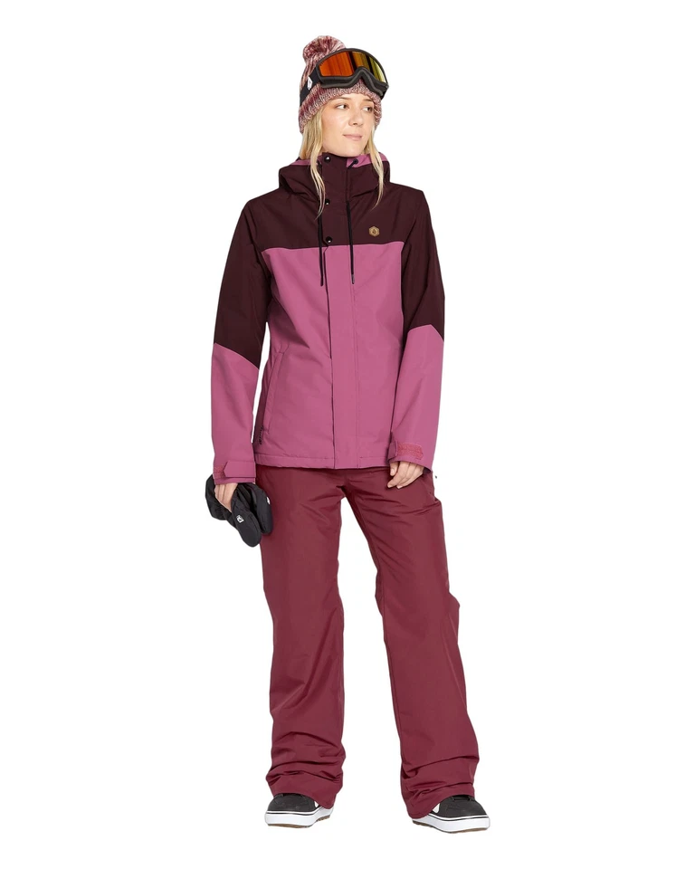 Volcom Bolt Insulated Women's Winter Jacket, Blurred Violet, Medium - Image 4 of 4
