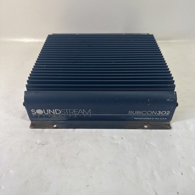 Soundstream Rubicon 302 Old School Car Amp USA | TESTED | eBay