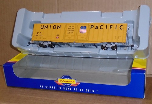 : Athearn - Genesis HO .. "Union Pacific 60' PS Auto Parts Boxcar" Box G4514