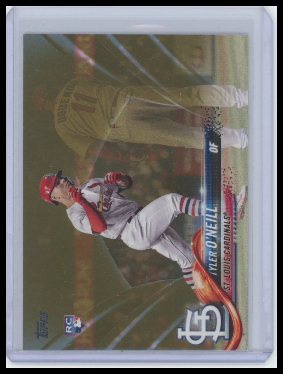 2018 Topps Update #US218 Tyler O'Neill Gold #/2018