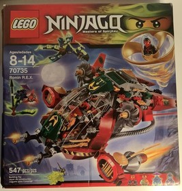 LEGO Ninjago 70735 Ronin R.E.X. Set (No Deepstone Kai or Ronin)
