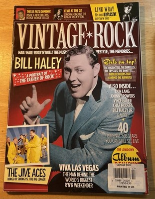 Vintage Rock Magazine, Issue 17, 2015 (Bill Haley, Elvis, Link Wray)