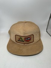 Vintage Asgrow O's Gold Farm Patch SNAPBACK TRUCKER HAT K-PRODUCTS MADE IN USA