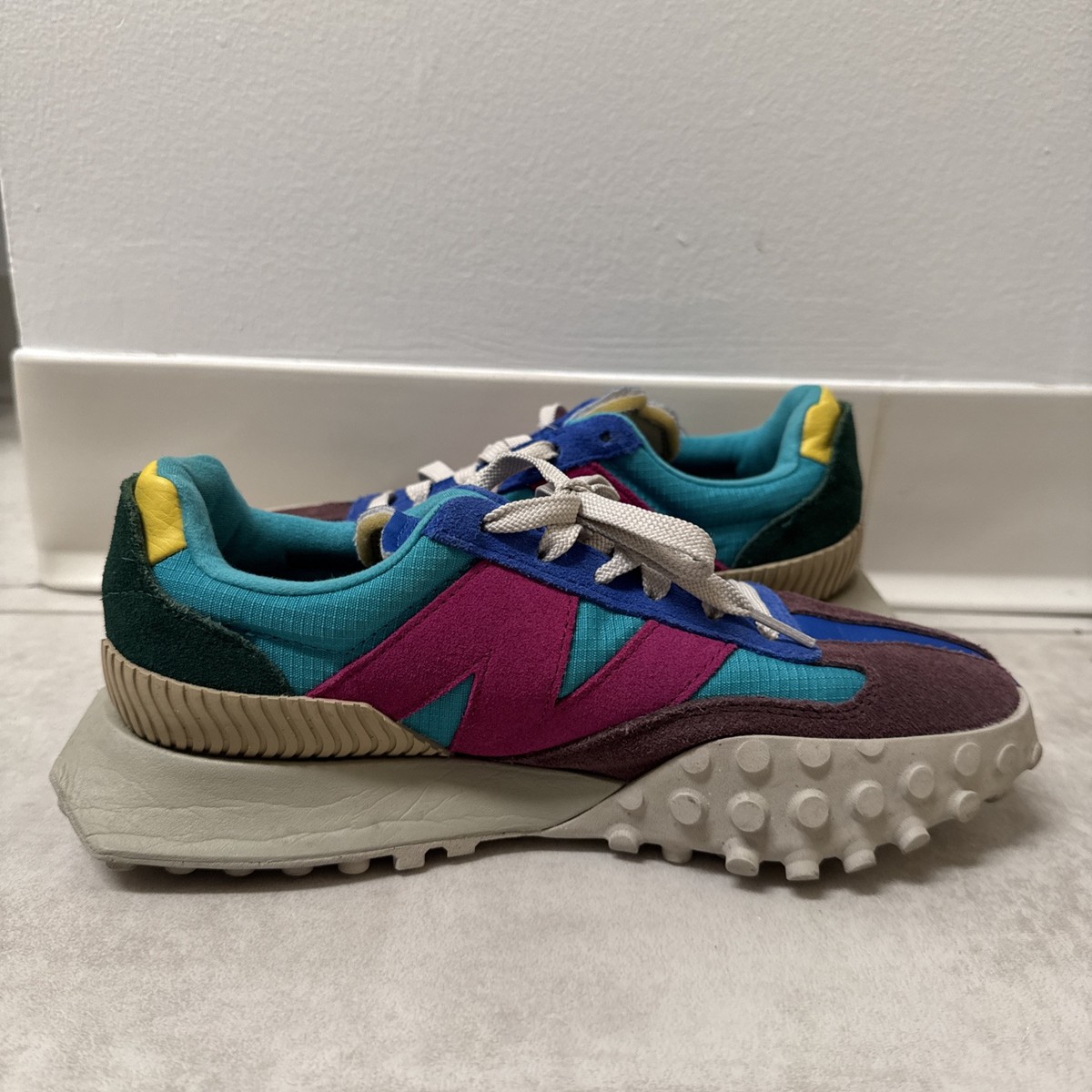 スニーカー New Balance XC-72 Electric Teal Truffle New Balance XC-72 Electric Teal Cosmic Orchid Men's Sz 7