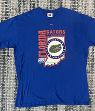 Vintage Florida Gators Nike Tshirt, Men's XL, Blue 2006 Final Four Basketball