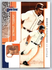 2001 Fleer Game Time Bobby Higginson Detroit Tigers #26
