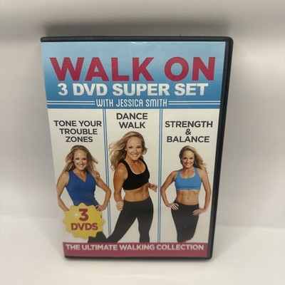 Walk On 3 Disc Super Set Jessica Smith Tone Trouble Zones Dance Strength Balance