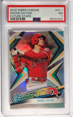 🔥 Shohei Ohtani 2019 Topps Chrome Future Stars #FS-1 PSA 7 NM Angels Dodgers 🔥 - Picture 4 of 4