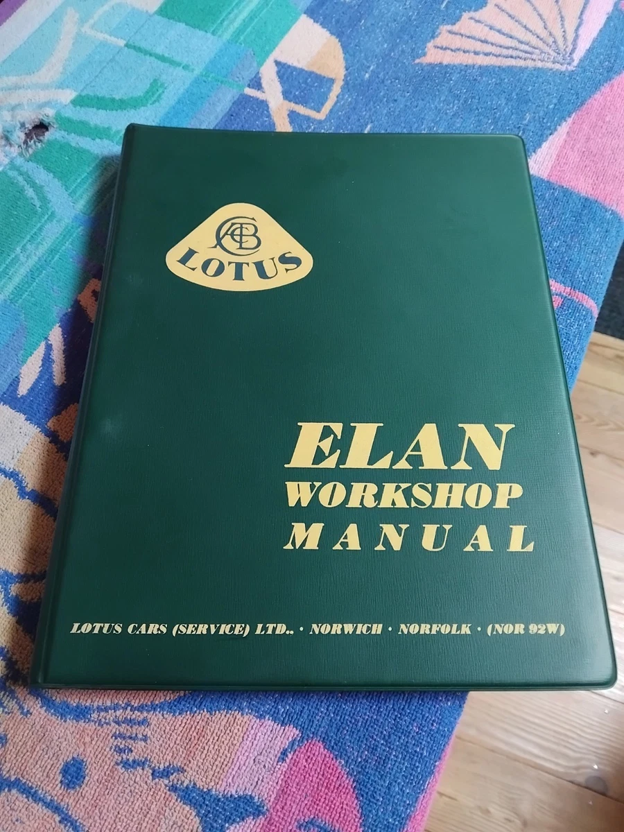 Repair Manuals & Literature for Lotus Elan for sale | eBay