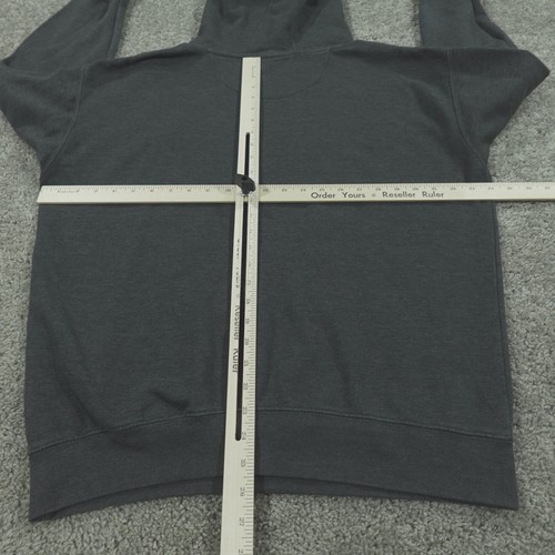 Young LA Hoodie Herren Large Pullover grau Kängurutasche Sweater Youngla - Bild 7 von 9
