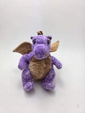 Ty Beanie Baby “Legend” the Purple and Gold Dragon *Rare* No Hang Tag (7.5 inch)