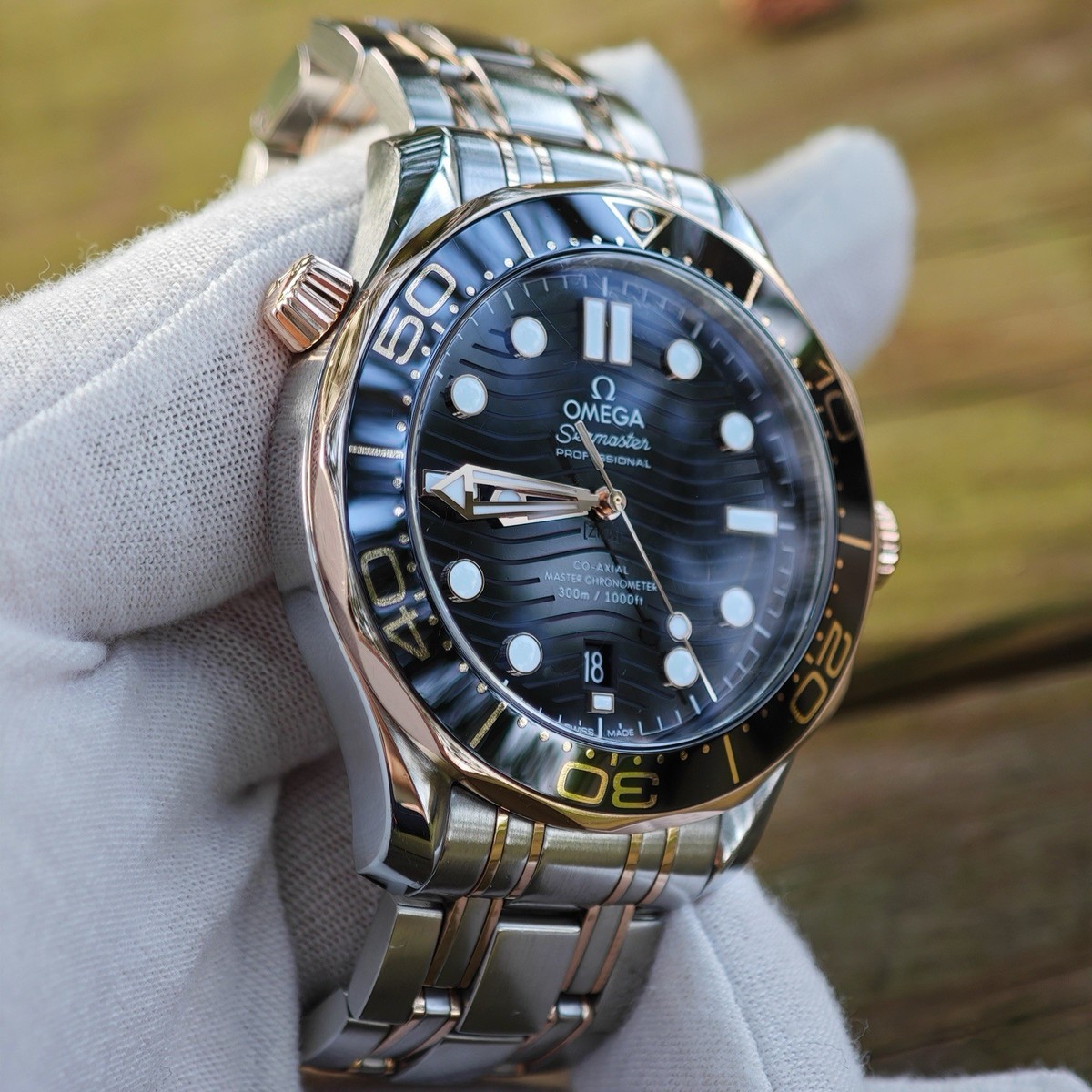 OMEGA Seamaster Professional 300M Two-Tone Automatic Diver Black