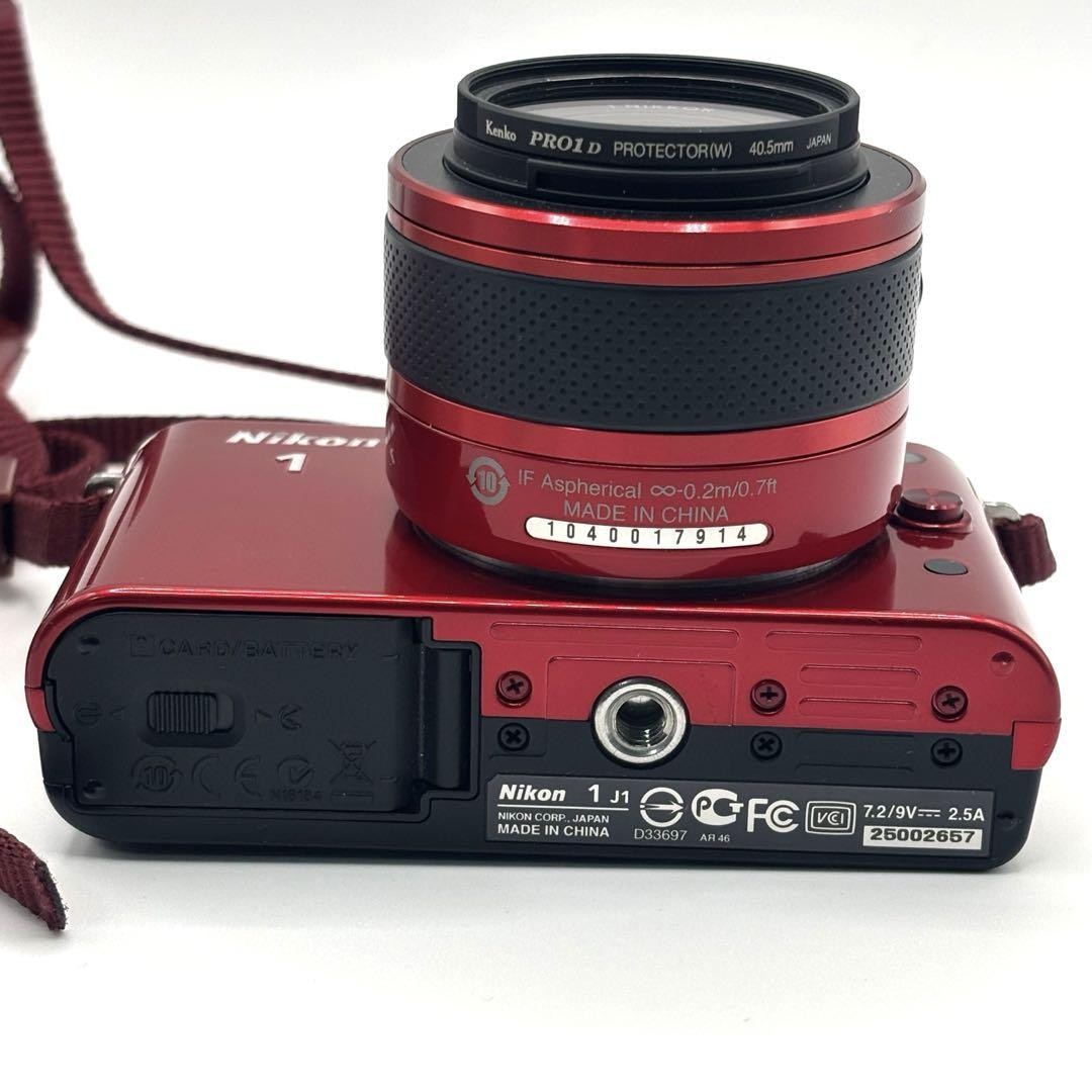 Nikon1 J1 レッド10-30mm レンズキット Amazon.com : Nikon 1 J1 Digital Camera System with 10-30mm