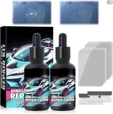 2PCS Upgrade Windshield Crack Repair Kit, 2025 New Cracks Gone Glass Repair Kit,