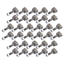 32 Pack Stump Grinder Teeth Compatible For Yellow Jacket Stump Grinder Teeth