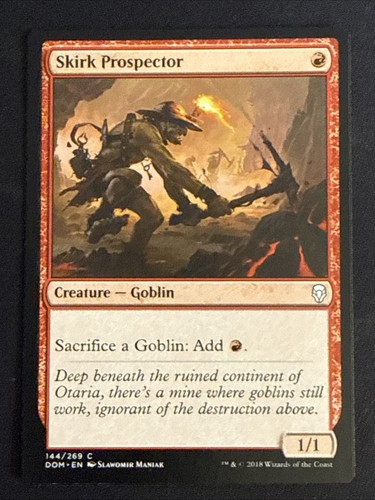 1x Skirk Prospector (144) Dominaria LP MTG Magic the Gathering x1 MKE