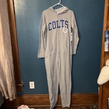NFL Team Apparel Sleepwear Colts Unisex Union Suit Size Small Adult NWT