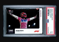 2020 TOPPS NOW FORMULA 1 #17 SERGIO PEREZ FORMULA 1 PSA 7