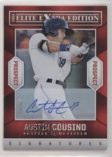 2014 Panini Elite Extra Edition Prospects 235/599 Austin Cousino #37 Auto 06z2