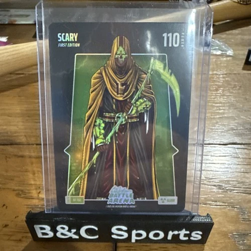 2026 Bo Jackson Battle Arena Scary Battlefoil Glow Terry McLaurin Near BF-102