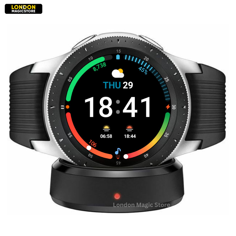 Samsung Galaxy Watch 46mm SM-R800 Bluetooth Smartwatch - Good Condition