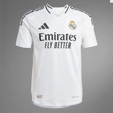 Adidas Real Madrid 24/25 Home Authentic Match Jersey - Size Large IX8095