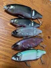 DRT Tiny Crash Custom Crankbait 4pcs Low & Hi Colors Used