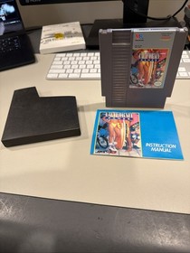 California Games NES 1989 Nintendo Cartridge Manual Sleeve Authentic Tested