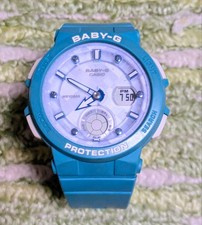 CASIO Baby-G BGA-250-2AJF Analog Digital Quartz Watch Turquoise Shock Resistant