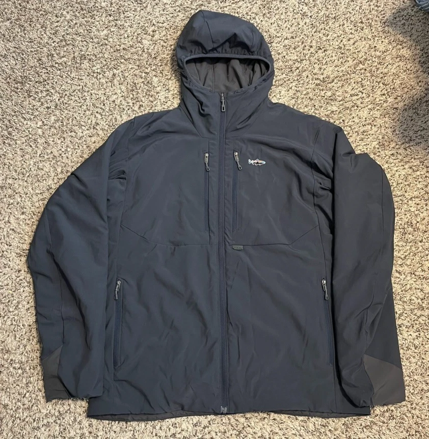 Patagonia Jacket Tough Puff Hoody Mens Large Insulated Fishing Fitz Roy DWR
Opens in a new window or