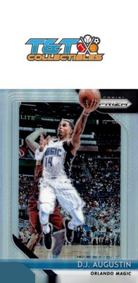 D.J. Augustin 2018-19 Panini Prizm Prizms Silver #129 Orlando Magic 70
