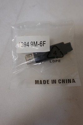 (33) Firewire 400/800 IEEE1394 9 Pin Male to 6 Pin Fem Converter Adapter Coupler