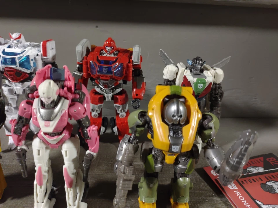 Transformers Studio Series Autobots Complete Bumblebee Movie Lot Ironhide Arcee - Image 3 of 4