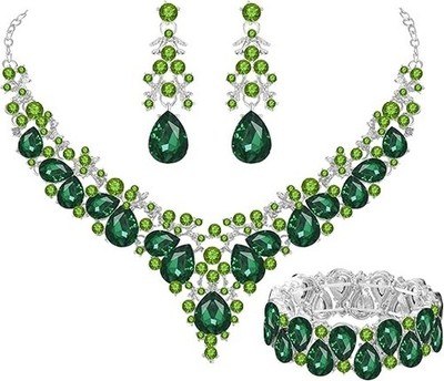 juego de collar y aretes regalo para mama esposa mujer mi novia boda joyeria NEW
