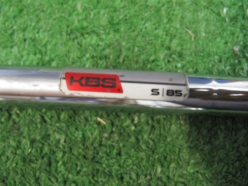 TAYLORMADE M4 IRONS 5-PW-AW, NO 7 IRON, KBS MAX 85 STIFF FLEX STEEL, LEFT-HANDED - Picture 10 of 22
