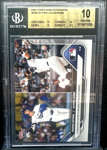Shohei Ohtani Beckett Grading Services (BGS) Baseball Sports