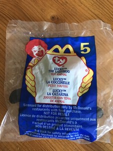 lucky the ladybug beanie baby mcdonalds