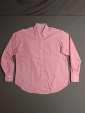 Vtg Turnbull & Asser Shirt Womens 12 Button Front Cotton Top Classic Royalty EUC